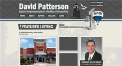 Desktop Screenshot of davidpattersonkincardine.com